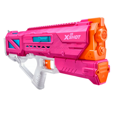 Бластер водный X-Shot Water Гидра Пульс с моторчиком Zuru 118174 розовый 1